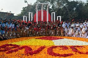 International Mother Language Day In Dhaka
