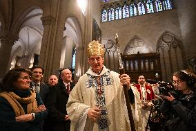 A Mass for Corsica at Notre Dame De Paris