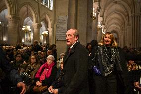 A Mass for Corsica at Notre Dame De Paris