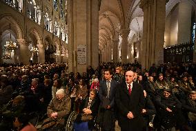 A Mass for Corsica at Notre Dame De Paris