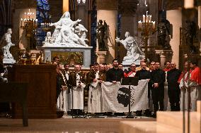 A Mass for Corsica at Notre Dame De Paris