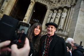 A Mass for Corsica at Notre Dame De Paris