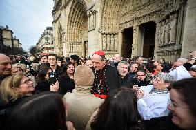 A Mass for Corsica at Notre Dame De Paris