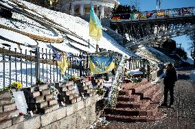 Kyiv pays tribute to Heavenly Hundred Heroes