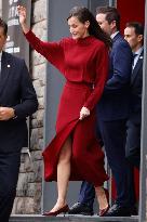 Queen Letizia Attends The 31st Cinema Week Of Tudela - Spain