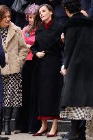 Queen Letizia Attends The 31st Cinema Week Of Tudela - Spain