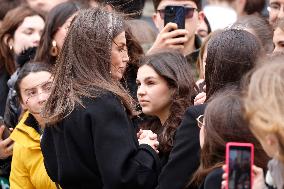 Queen Letizia Attends The 31st Cinema Week Of Tudela - Spain