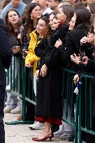 Queen Letizia Attends The 31st Cinema Week Of Tudela - Spain