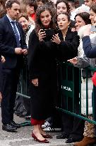 Queen Letizia Attends The 31st Cinema Week Of Tudela - Spain