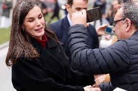 Queen Letizia Attends The 31st Cinema Week Of Tudela - Spain