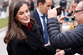 Queen Letizia Attends The 31st Cinema Week Of Tudela - Spain