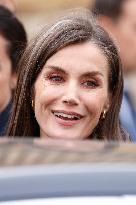 Queen Letizia Attends The 31st Cinema Week Of Tudela - Spain