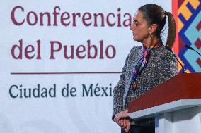 Mexico’s President Claudia Sheinbaum Briefing Conference