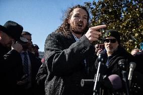 Proud Boys hold press conference at Capitol