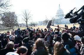 Proud Boys, J6ers And Oathkeeper Founder Hold Press Conference At US Capitol