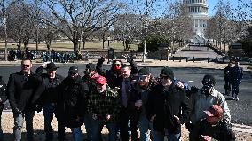 Proud Boys, J6ers And Oathkeeper Founder Hold Press Conference At US Capitol