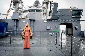 First Official Solo Job Of Princess Amalia - Netherlands