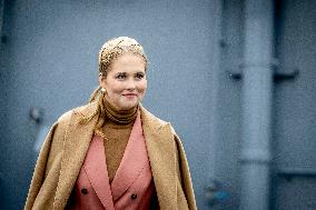 First Official Solo Job Of Princess Amalia - Netherlands