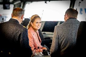 First Official Solo Job Of Princess Amalia - Netherlands