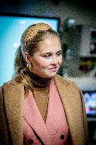 First Official Solo Job Of Princess Amalia - Netherlands