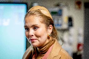 First Official Solo Job Of Princess Amalia - Netherlands
