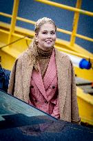 First Official Solo Job Of Princess Amalia - Netherlands