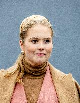 First Official Solo Job Of Princess Amalia - Netherlands