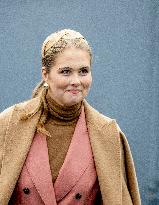 First Official Solo Job Of Princess Amalia - Netherlands