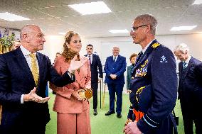 First Official Solo Job Of Princess Amalia - Netherlands
