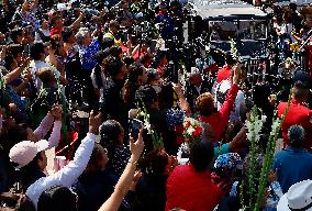 With Tribute, They Say Goodbye To The Mexican Singer Paquita La Del Barrio