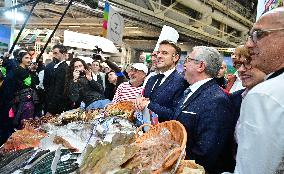 Macron inaugurates the International Agricultural Show - Paris