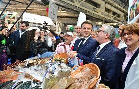 Macron inaugurates the International Agricultural Show - Paris