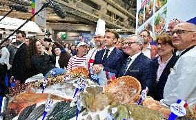 Macron inaugurates the International Agricultural Show - Paris