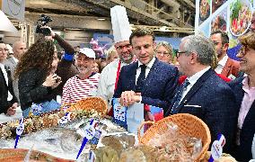 Macron inaugurates the International Agricultural Show - Paris