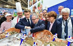 Macron inaugurates the International Agricultural Show - Paris