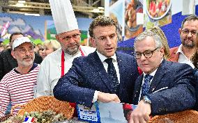 Macron inaugurates the International Agricultural Show - Paris