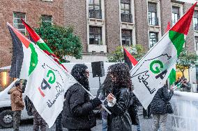 Protest Against 'Take over' Gaza In Rome