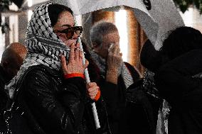 Protest Against 'Take over' Gaza In Rome