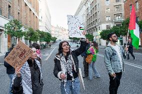 Protest Against 'Take over' Gaza In Rome