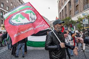 Protest Against 'Take over' Gaza In Rome