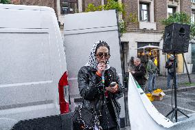 Protest Against 'Take over' Gaza In Rome