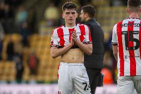 Norwich City v Stoke City - Sky Bet Championship