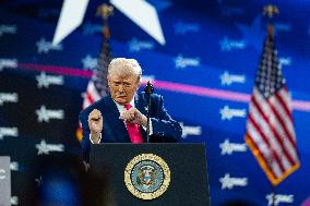 Trump Speaks at CPAC 2025