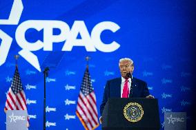 Trump Speaks at CPAC 2025