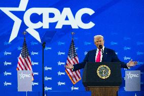 Trump Speaks at CPAC 2025