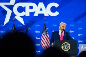 Trump Speaks at CPAC 2025
