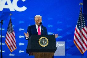Trump Speaks at CPAC 2025
