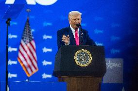 Trump Speaks at CPAC 2025