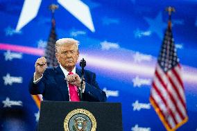 Trump Speaks at CPAC 2025