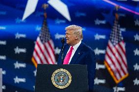Trump Speaks at CPAC 2025
